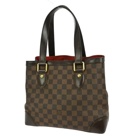 Louis Vuitton Hampstead PM Hand Totebag Purse Damier Ebene N51205 XX03600 BN03 - Picture 2 of 10